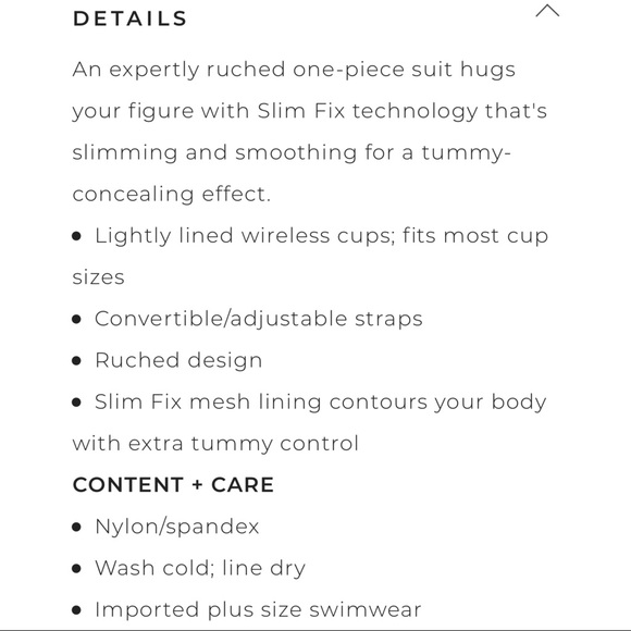 NWT TORRID PLUS Black Sexy Swim Suit 3X - Picture 7 of 8